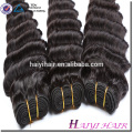 Para as mulheres negras grandes estoques Trade Assurance Malaio Deep Wave Hair Bundle Bundle